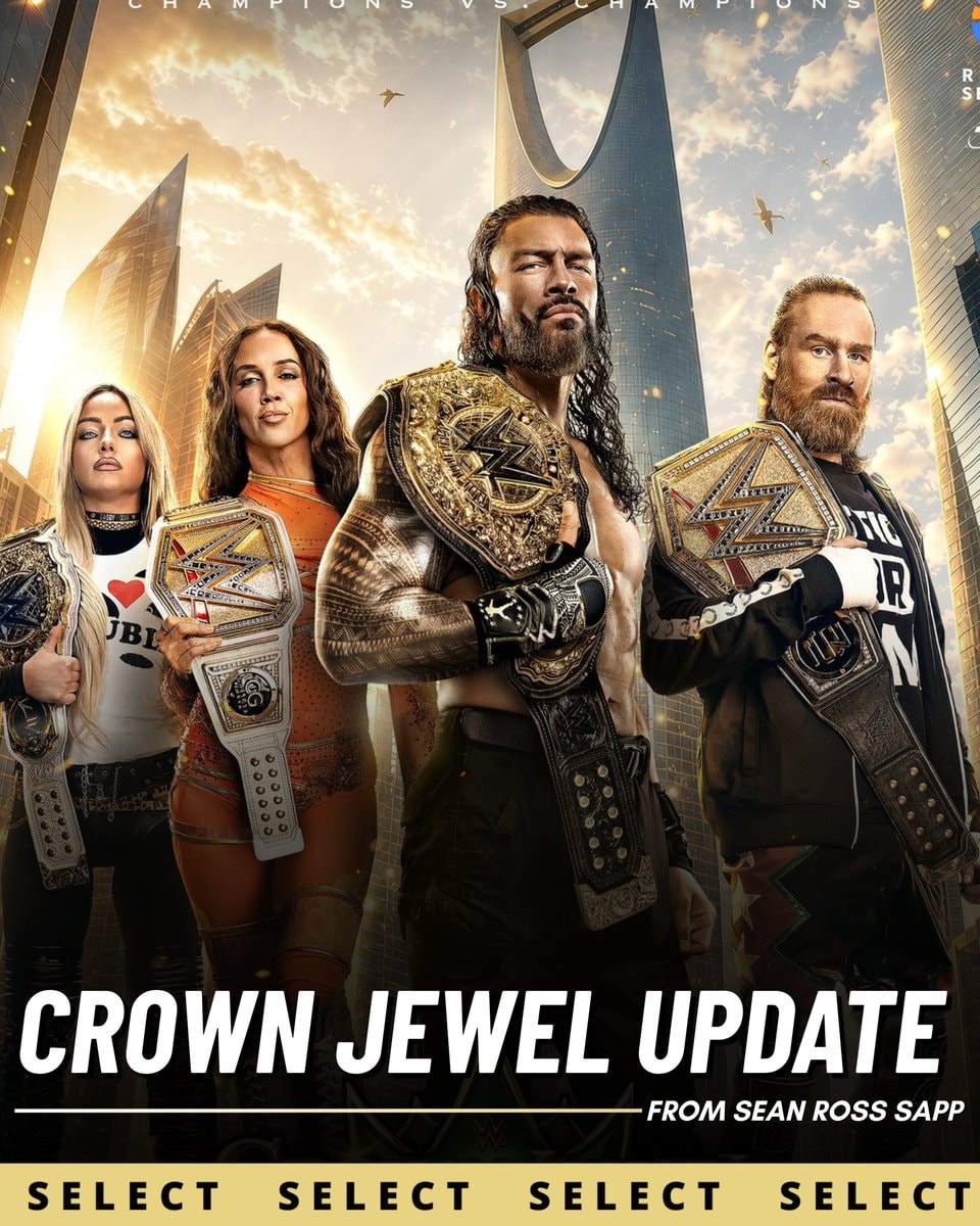 Crown Jewel venue update from Sean Ross Sapp