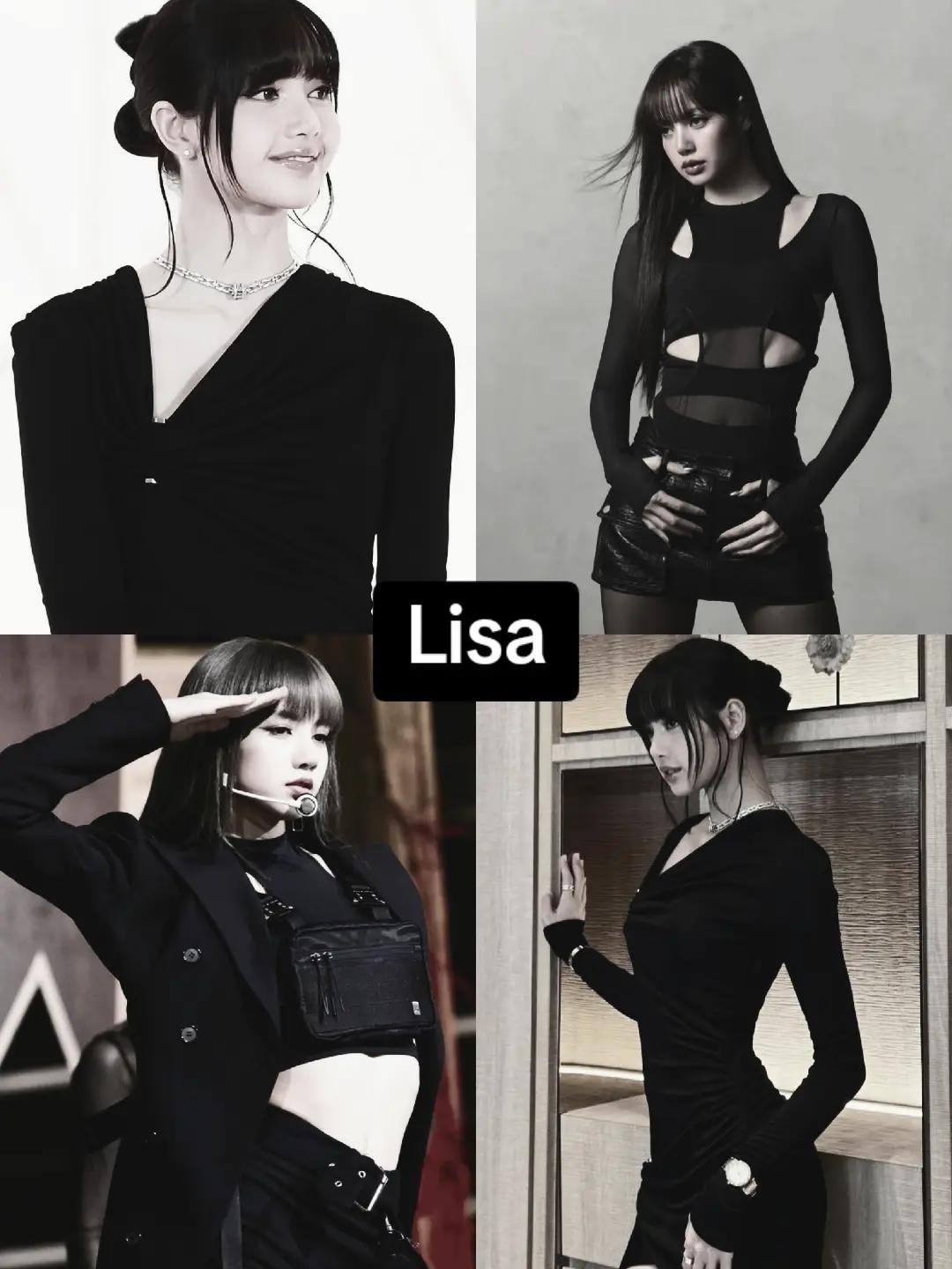 Blackpink on black photo set (photo 4 of 4)