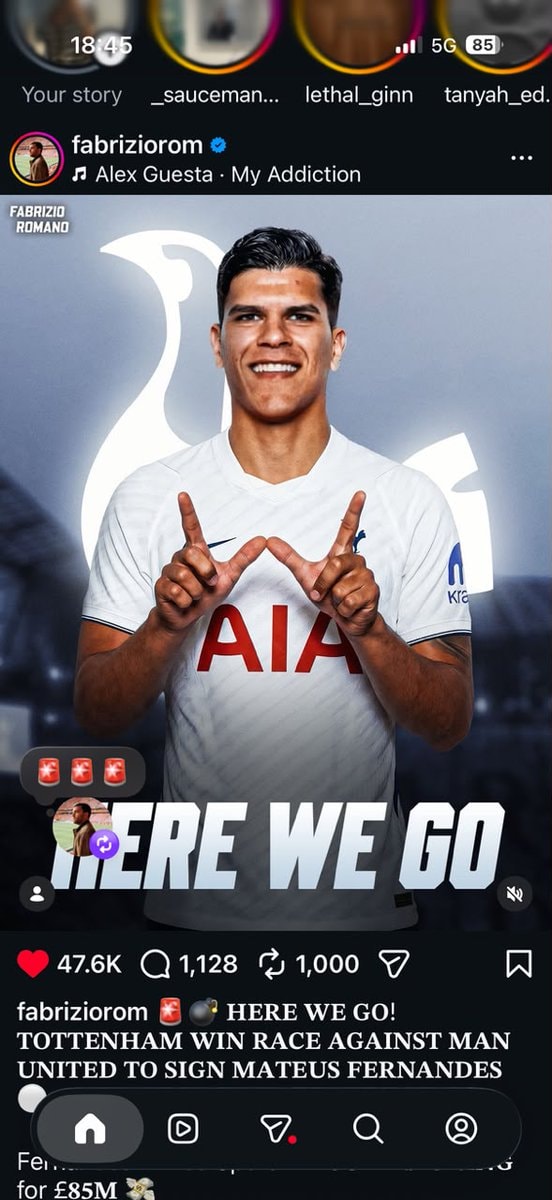 Mateus Fernandes Tottenham here we go Mateus Fernandes Tottenham here we go
