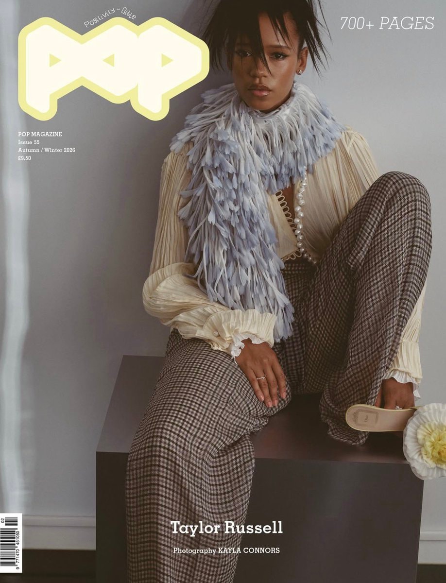 Taylor Russell Pop Magazine cover (photo 2 of 2)