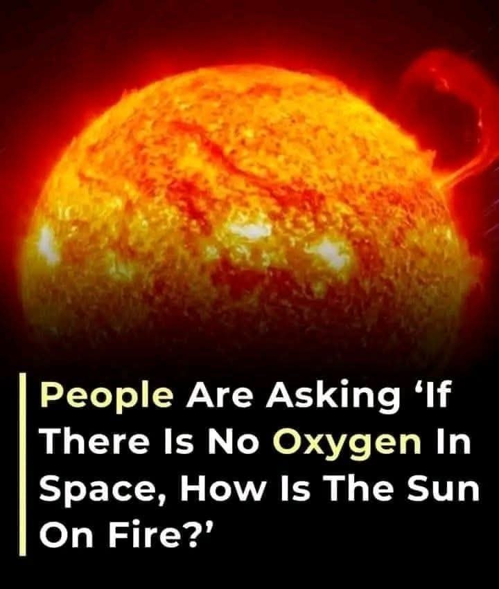 Sun fire explained