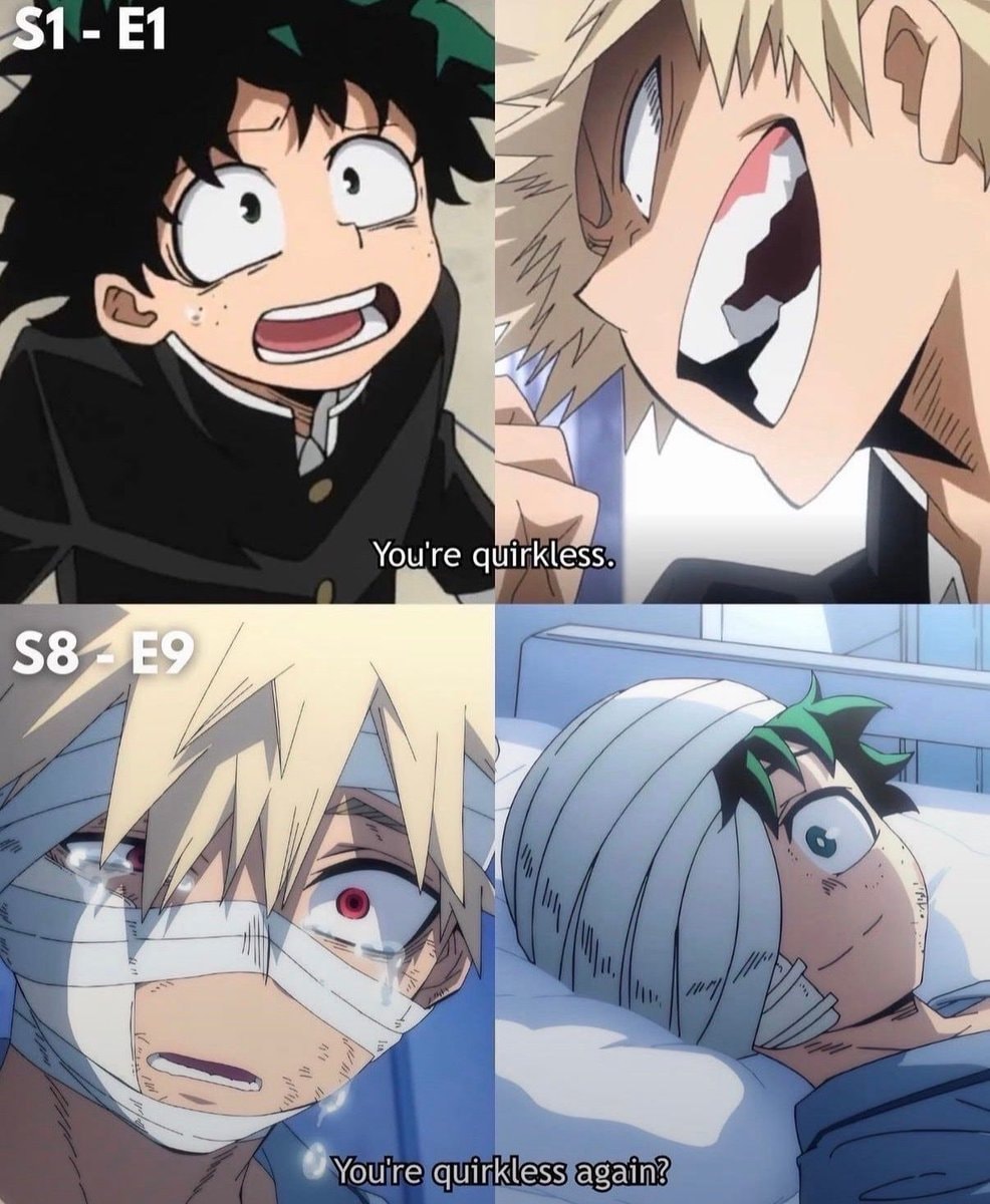 My Hero Academia beginning and end