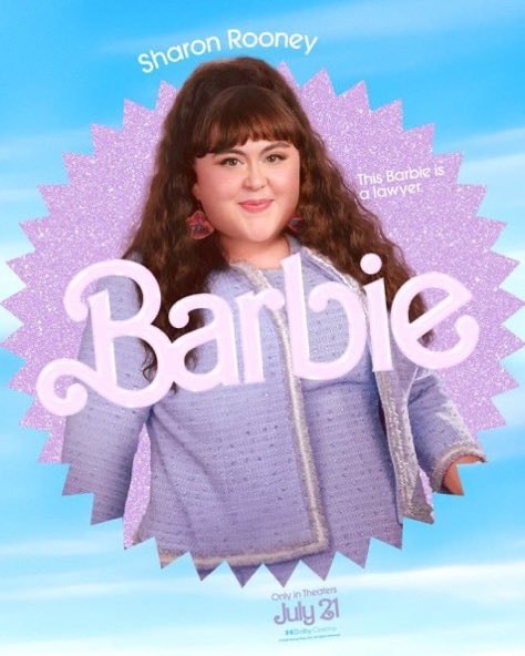 Sharon Rooney Barbie poster