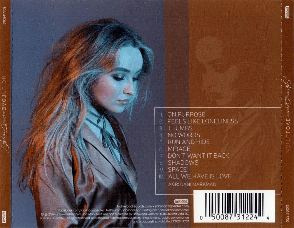 Sabrina Carpenter EVOLution (photo 2 of 2)