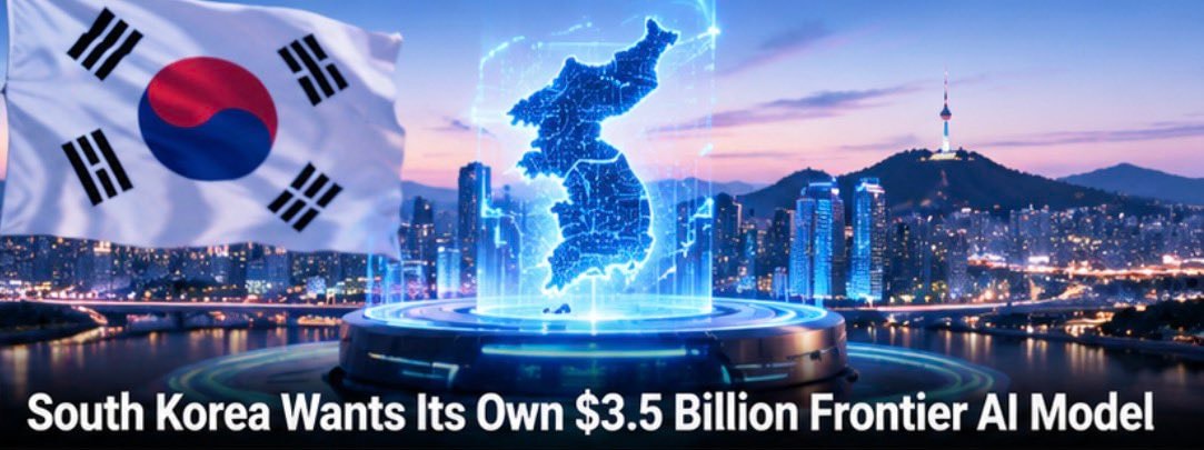 South Korea $3.5 billion frontier AI model South Korea $3.5 billion frontier AI model