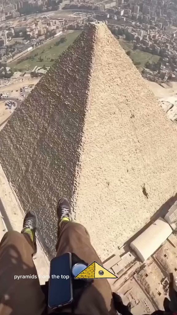 Paragliding Egypt pyramid 🪂