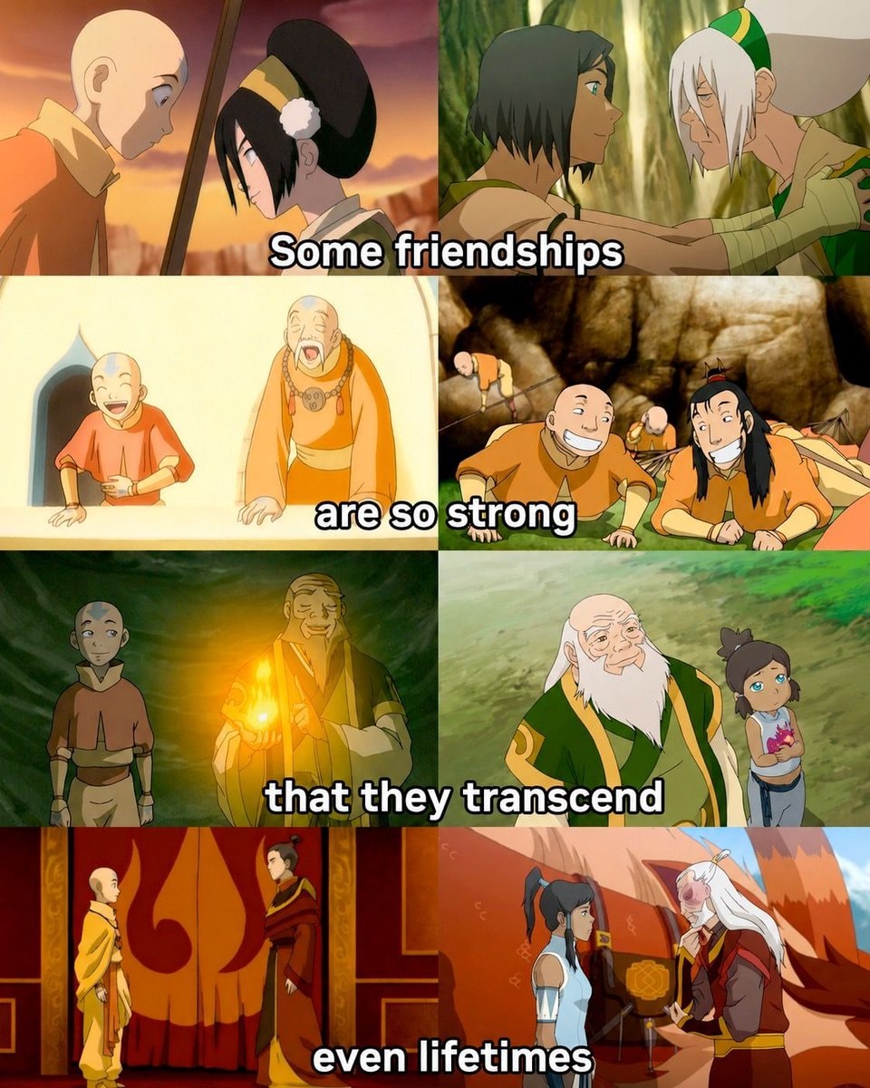Avatar friendship collage
