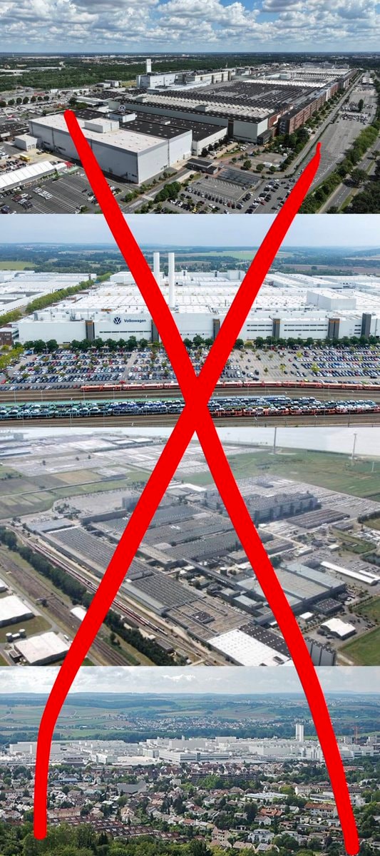 VW factory closures Germany