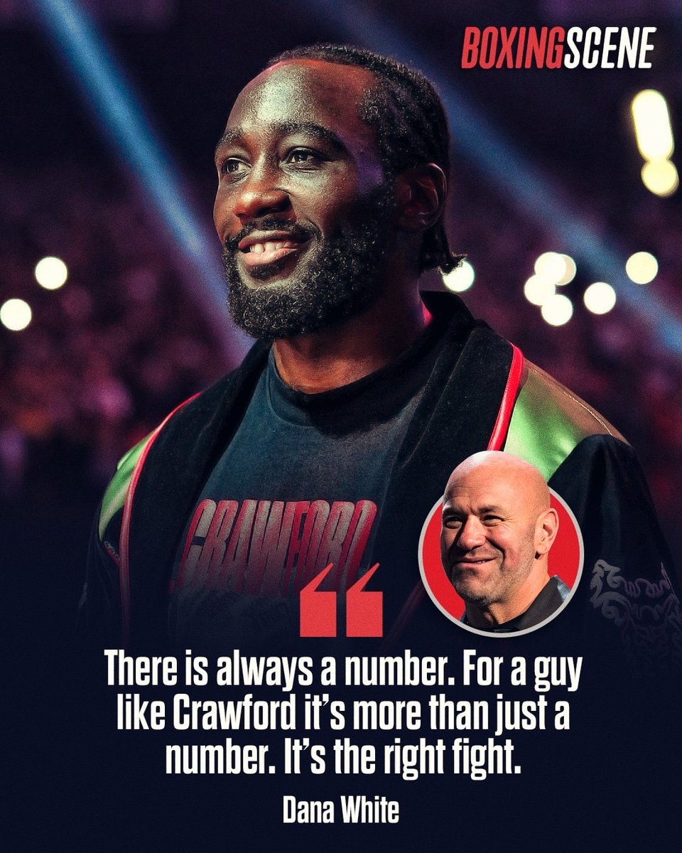 Dana White and Terence Crawford