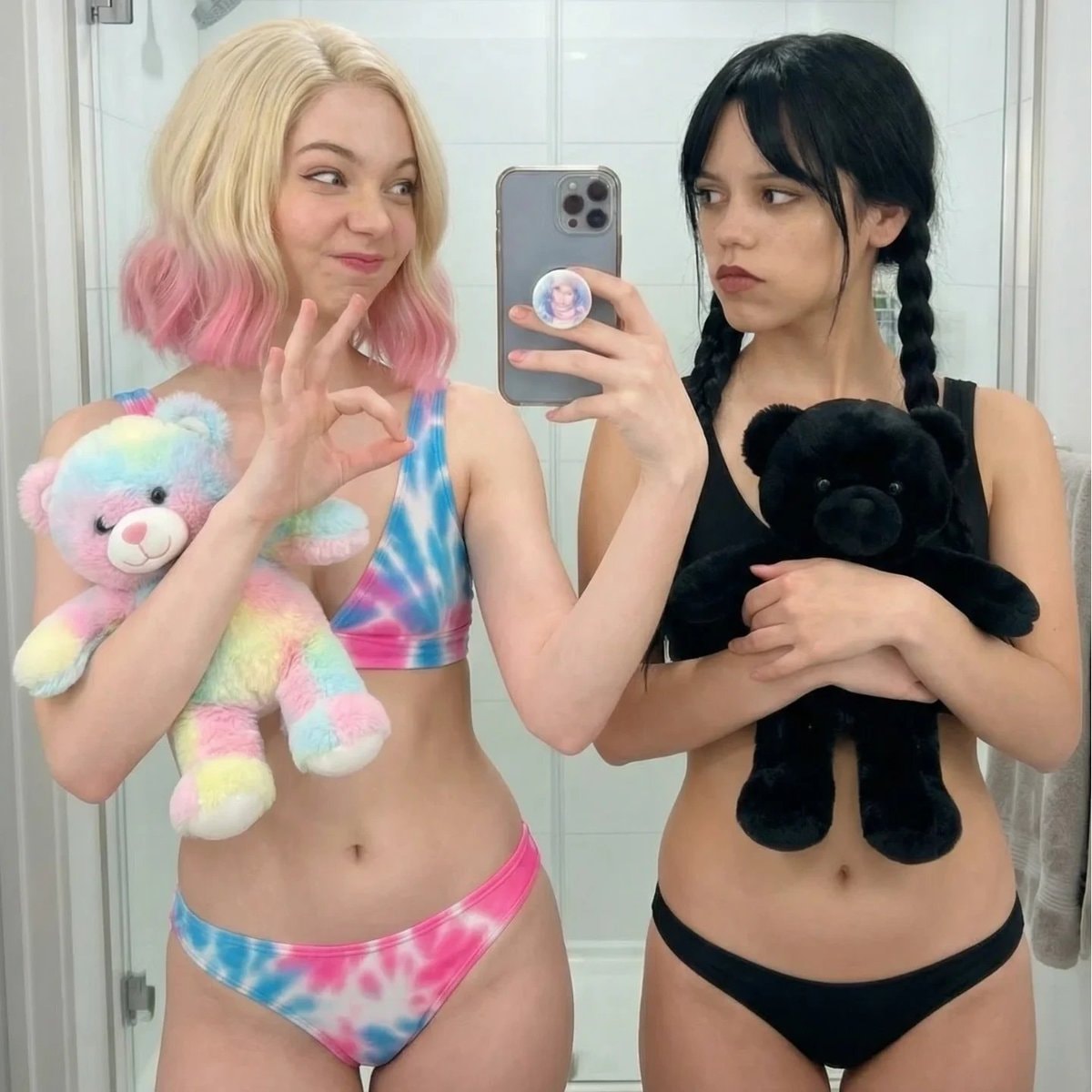 Jenna Ortega Emma Myers internet reaction