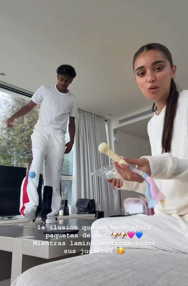 Ines Garcia and Lamine