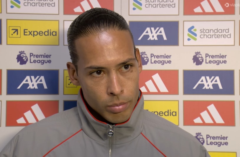 Virgil van Dijk on Manchester City verdict