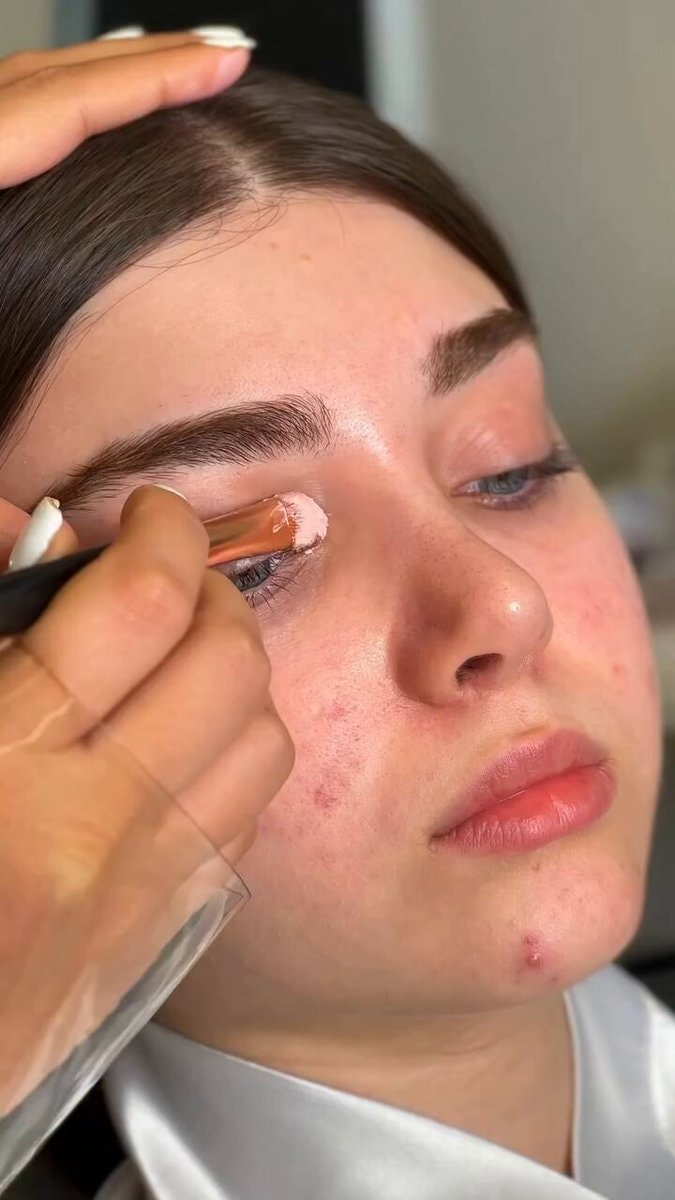 Surreal makeup transformation
