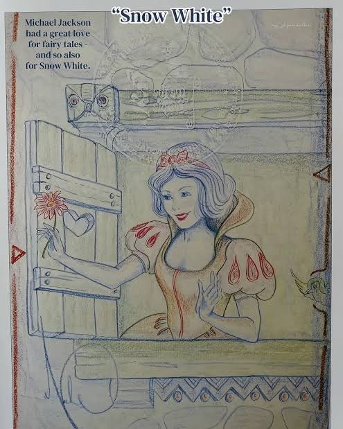 MJ Snow White Drawings (photo 3 of 3)