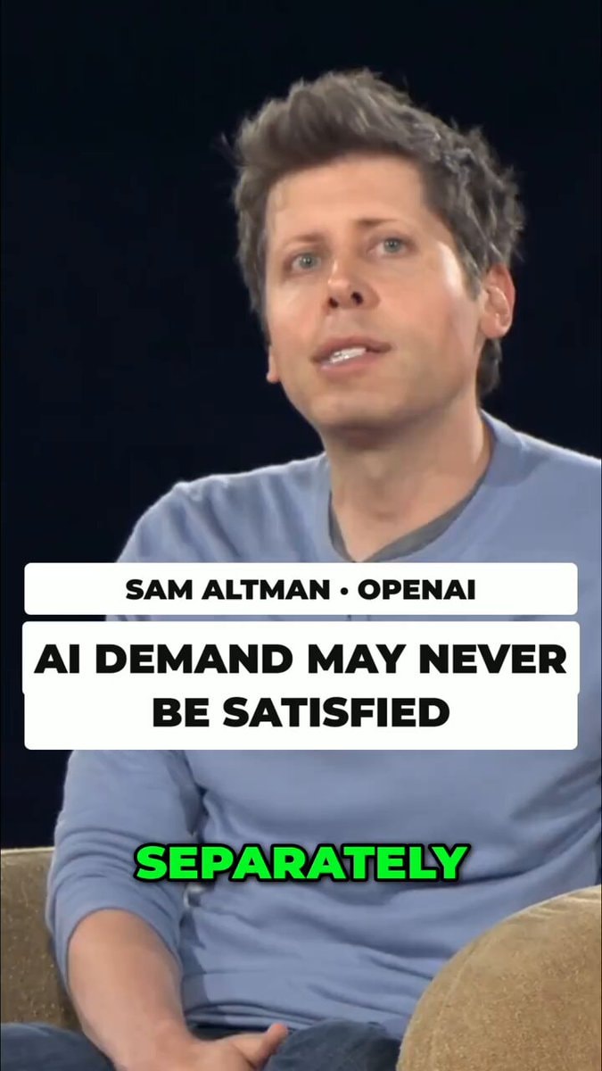 Sam Altman on AI demand and compute scarcity