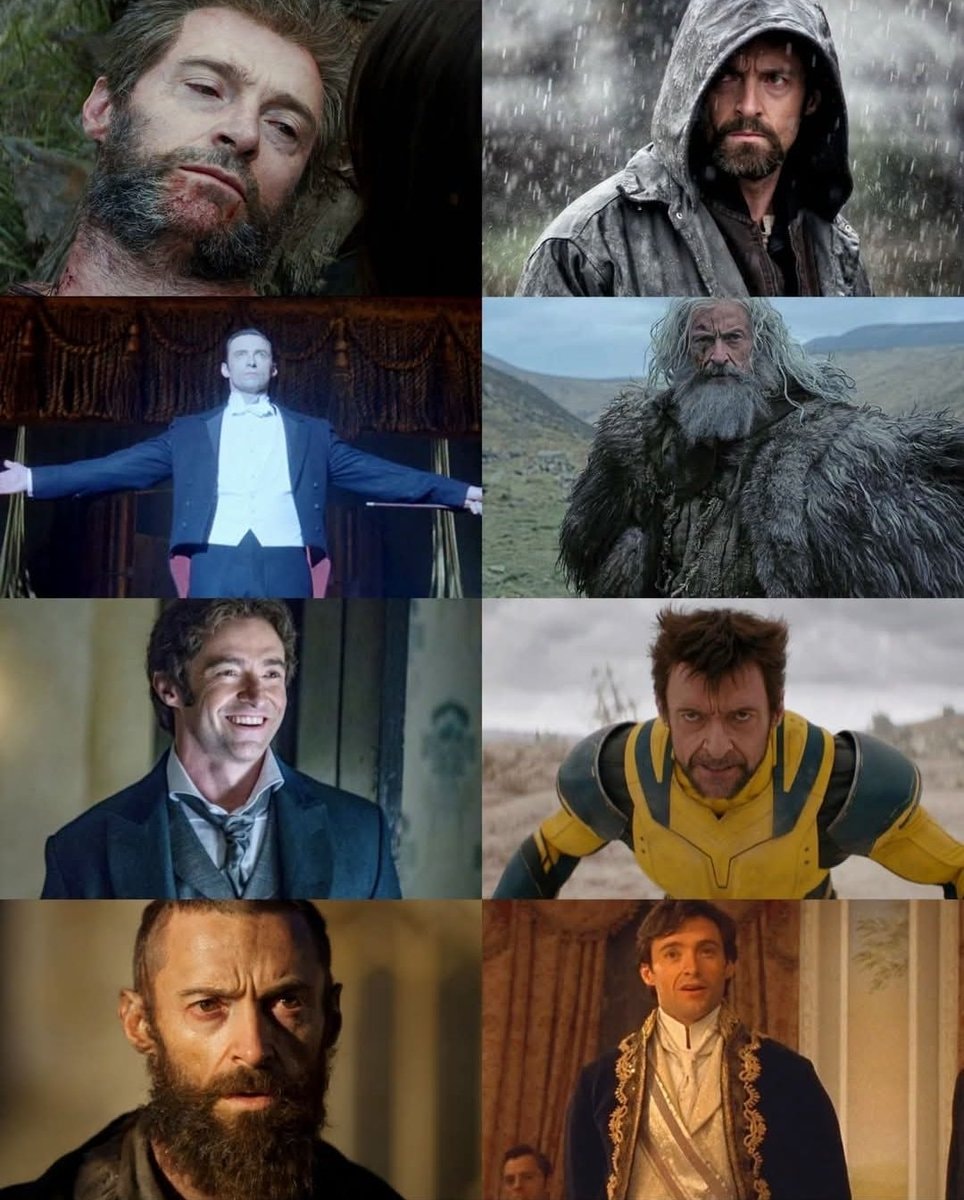 Hugh Jackman collage