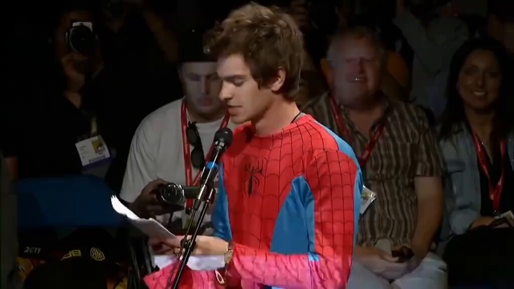 Andrew Garfield on Spider-Man