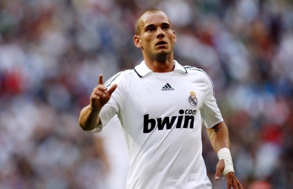 Wesley Sneijder on Real Madrid struggles (photo 2 of 2)
