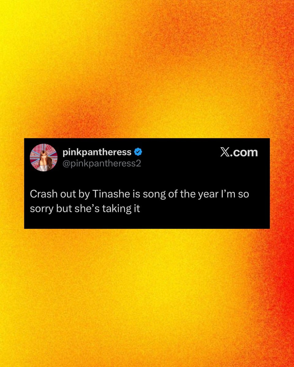 PinkPantheress on Tinashe (photo 2 of 2)