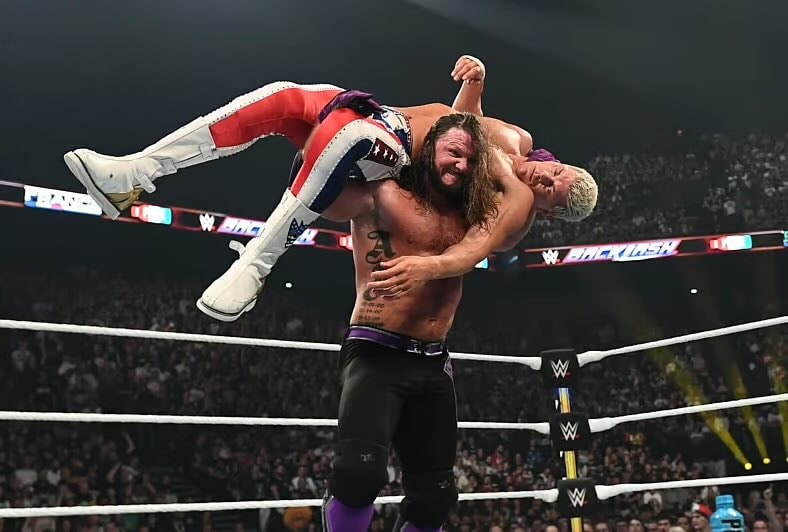 AJ Styles discusses Burning Hammer with Cody Rhodes