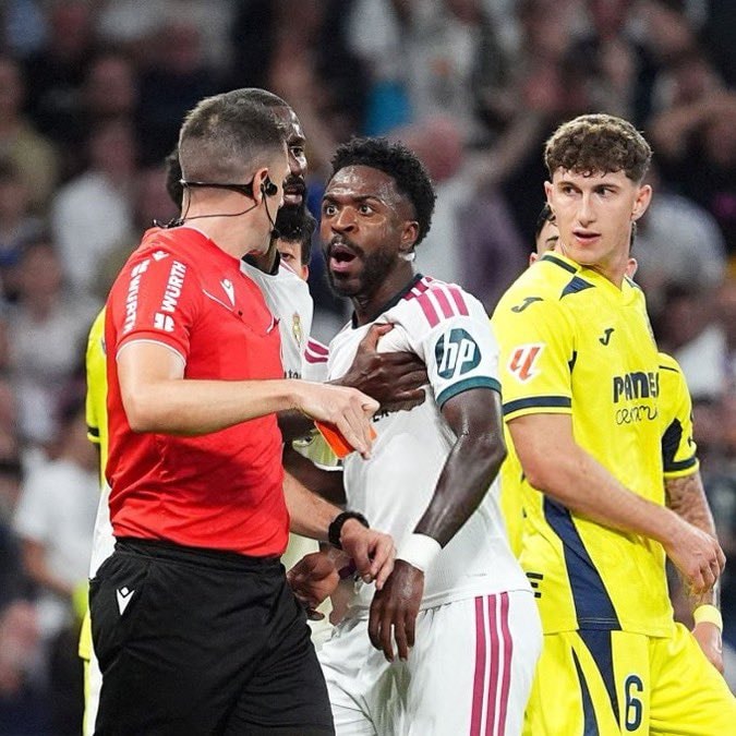 Real Madrid Vinicius Jr red card appeal