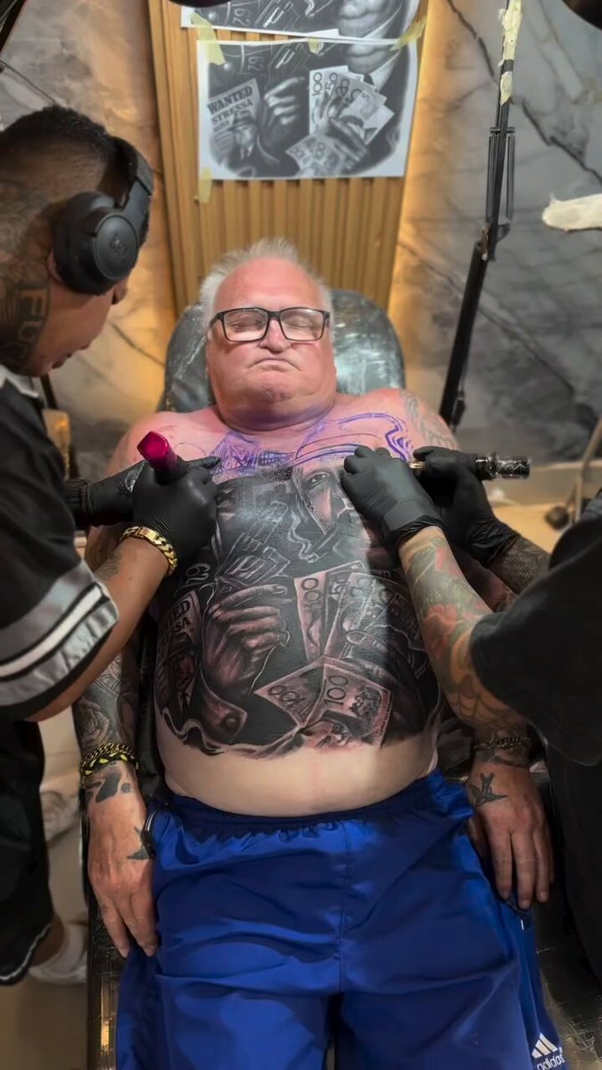 chest tattoo of your dreams