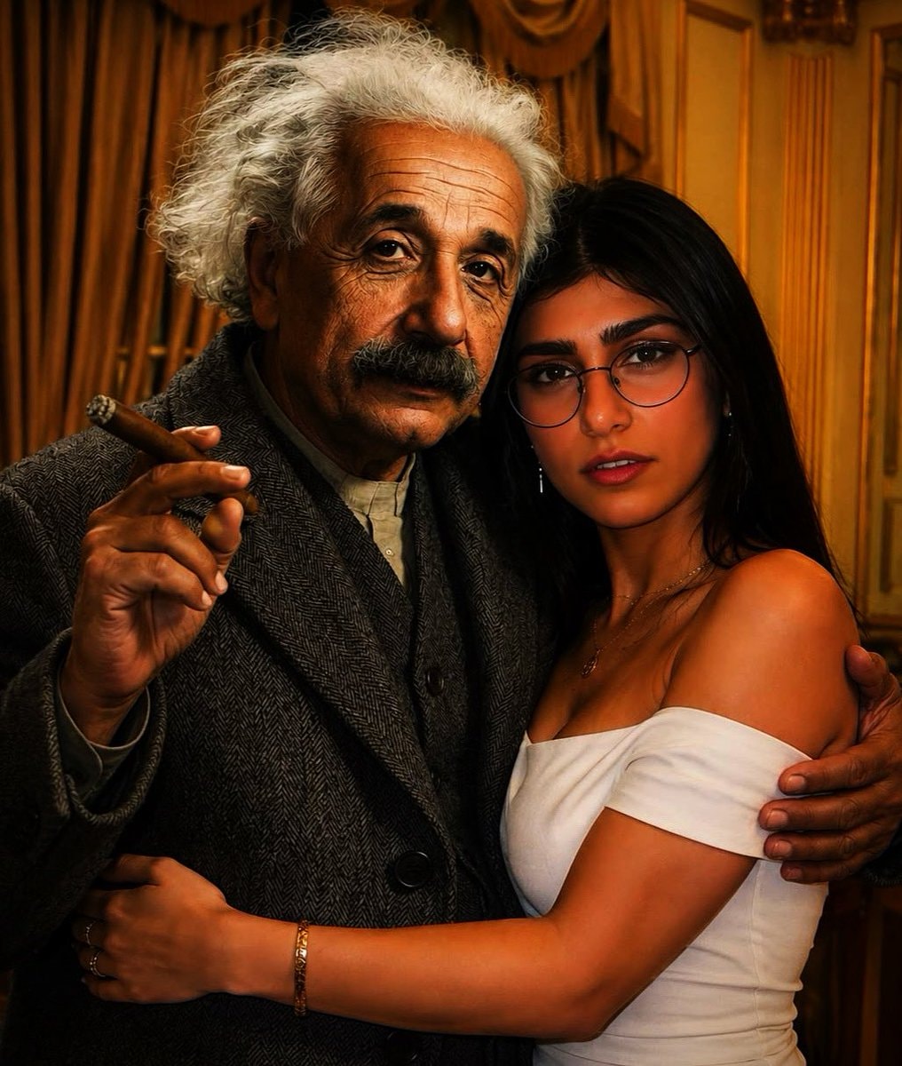 Albert Einstein Mia Khalifa movie role