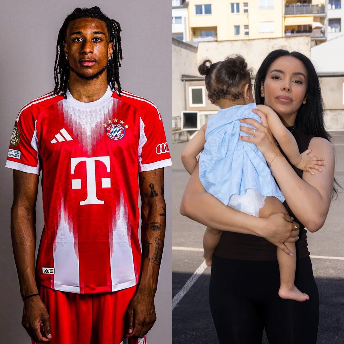 Fatima Zaunbrecher Michael Olise Bayern Munich