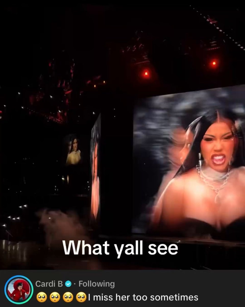 Cardi B performance flashback 🥹