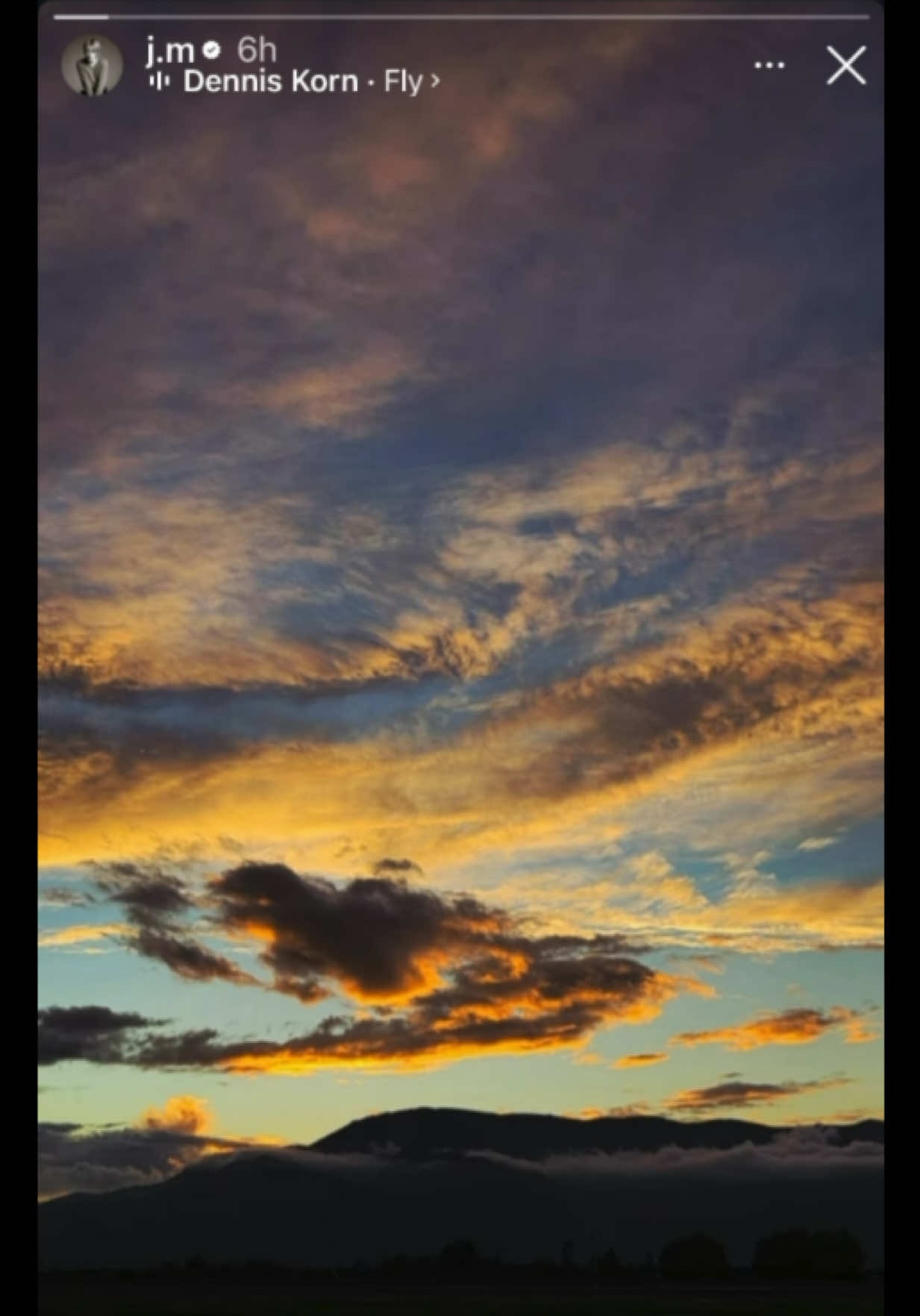 Chile sunset sky 🇨🇱
