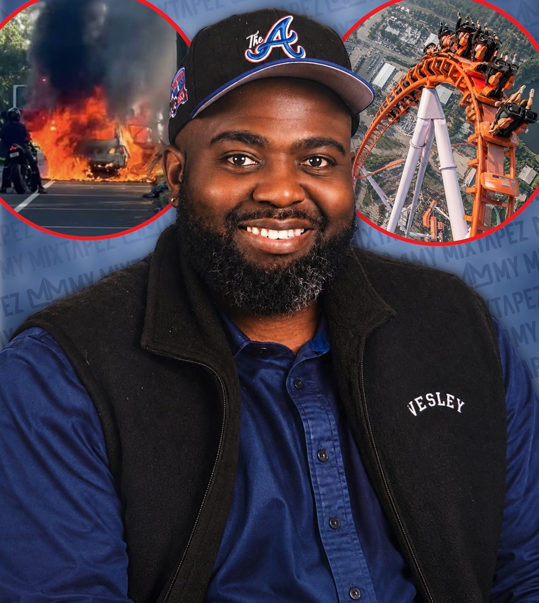 Atlanta educator Six Flags roller coaster fall