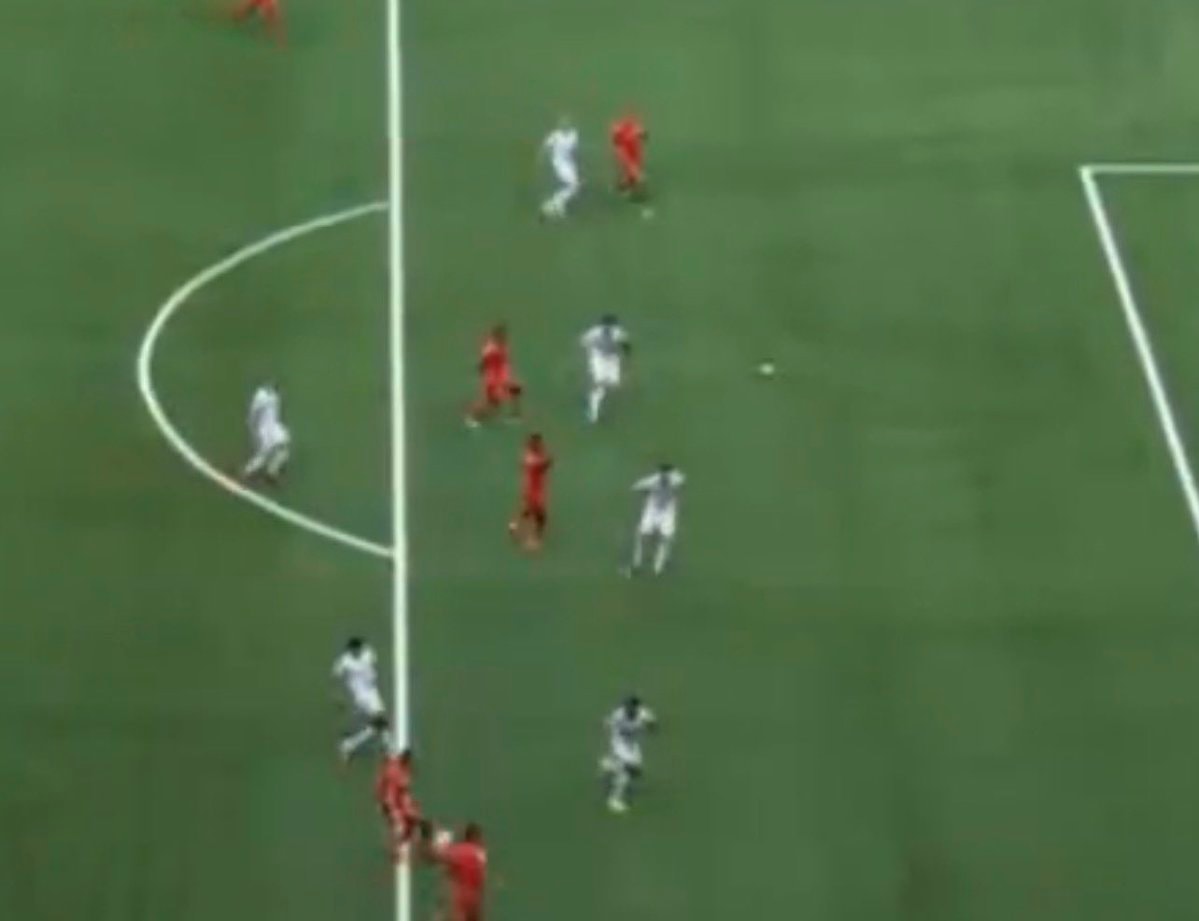 Atlético Mineiro disallowed goal Atlético Mineiro disallowed goal