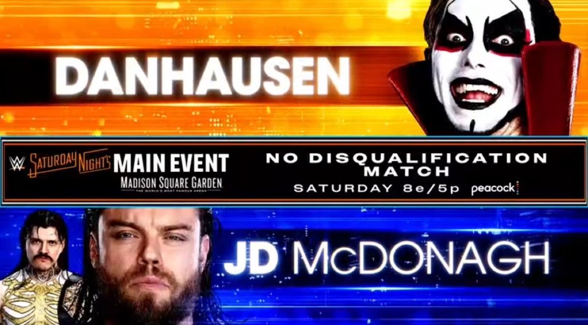 Danhausen vs JD McDonagh No DQ SNME
