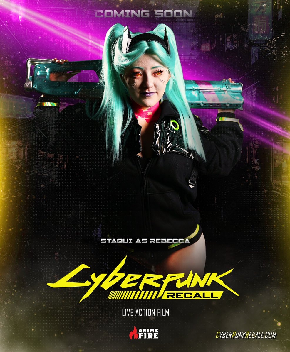 STAQUI Rebecca Cyberpunk Recall fan film (photo 2 of 2)