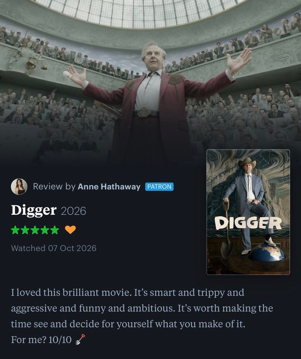 Anne Hathaway DIGGER review