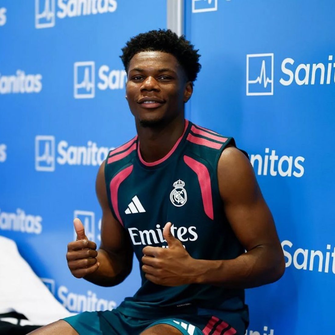 Aurélien Tchouaméni Real Madrid training