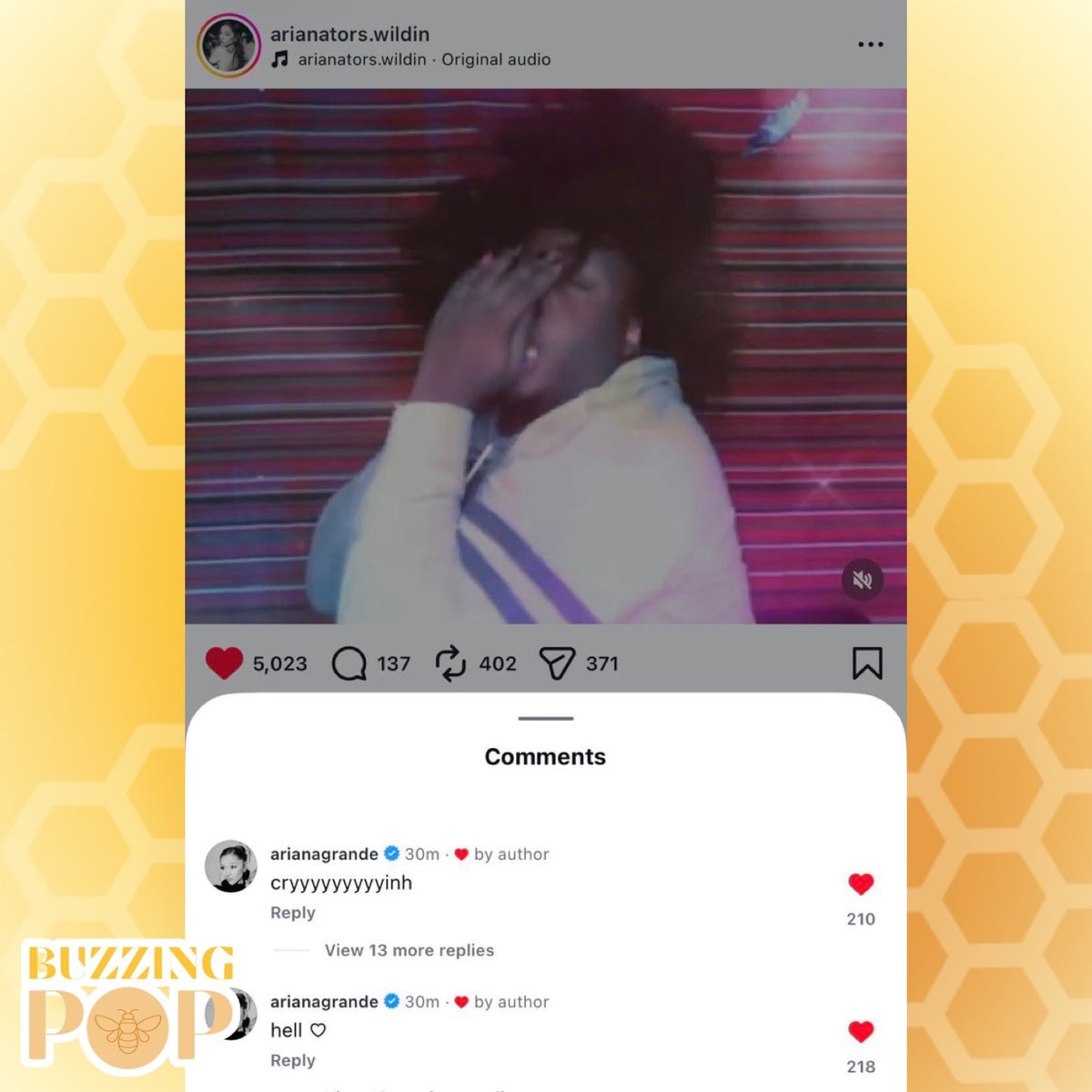 Ariana Grande reacts to fake petal song (photo 2 of 2)