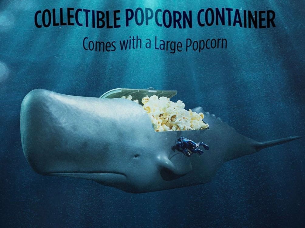 WHALEFALL popcorn bucket