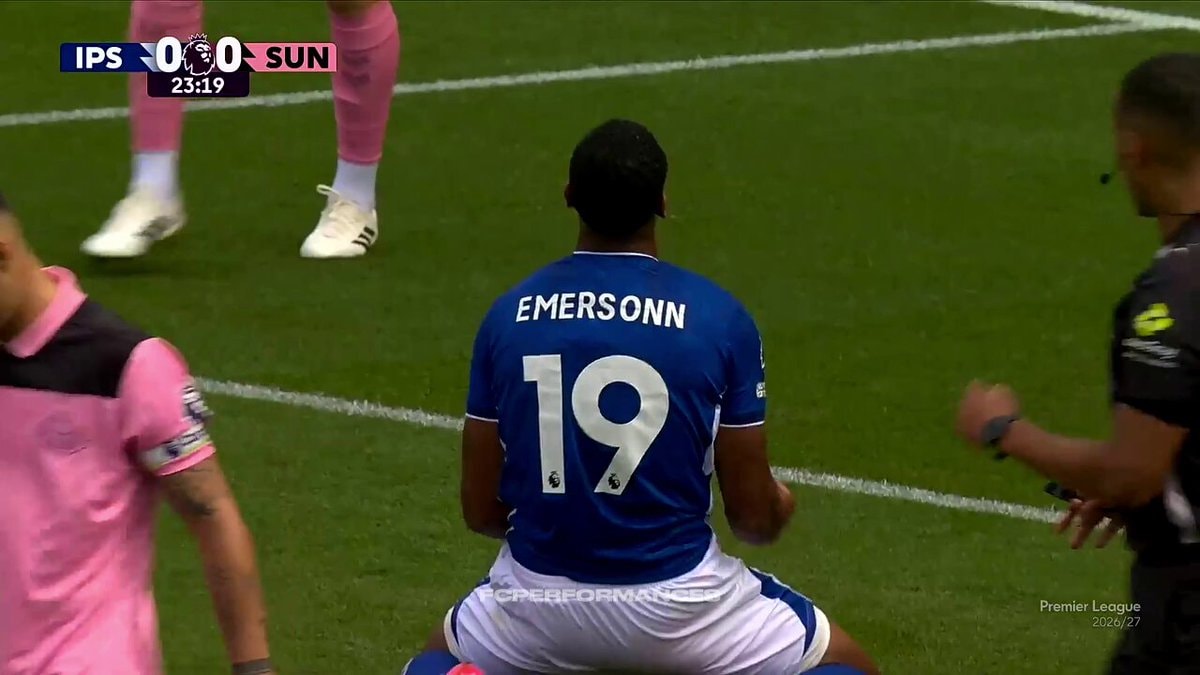 Emersonn Premier League Debut vs SUN