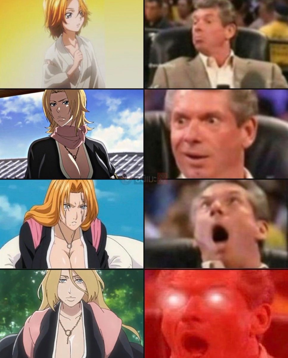 Rangiku four-panel meme