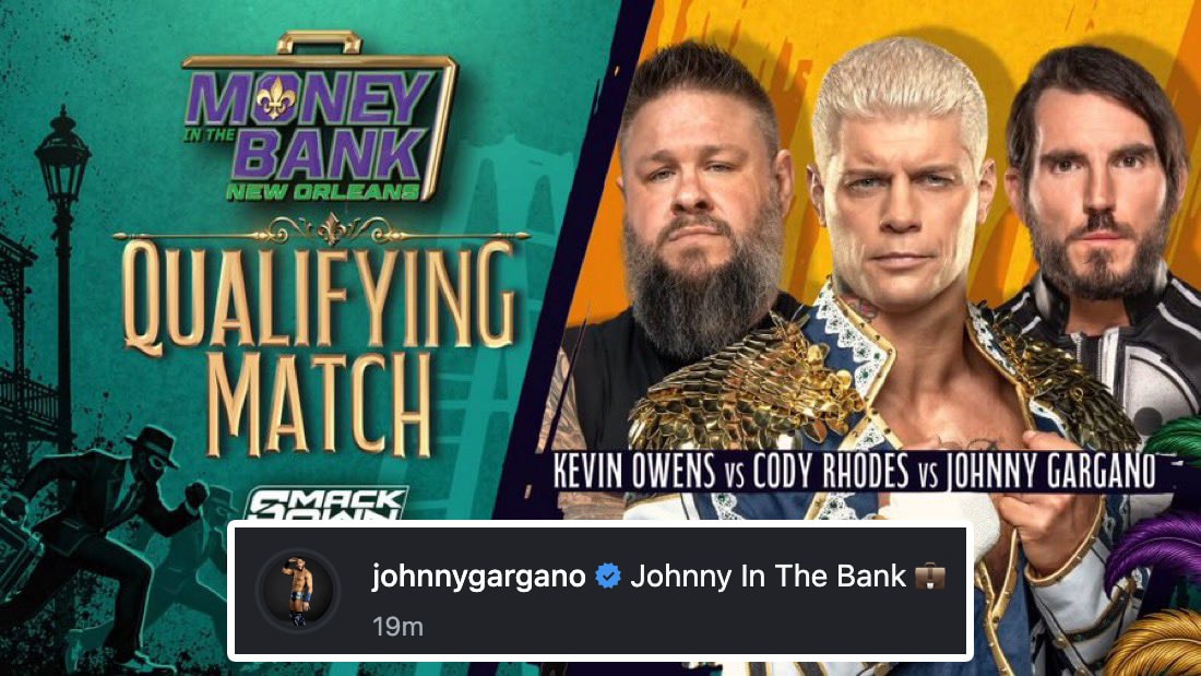Johnny Gargano Money in the Bank