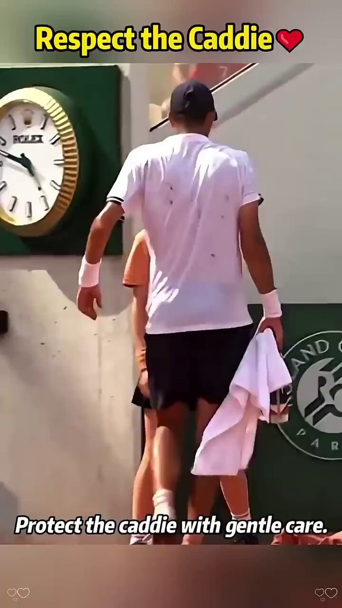 Respect the Caddie ❤️