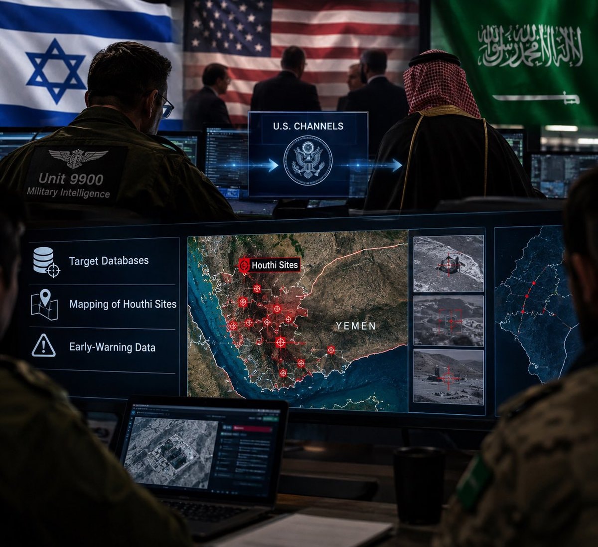 Unit 9900 Israel Saudi Arabia Yemen Intel