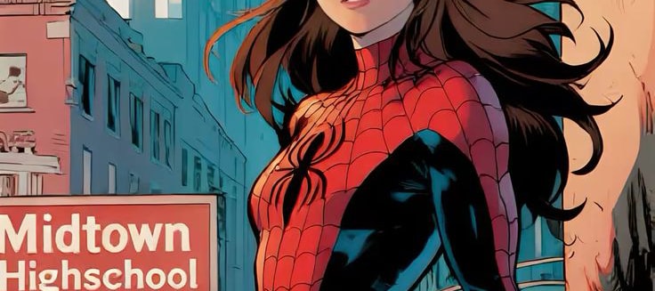 Spider-Girl Comic Style (photo 2 of 4)