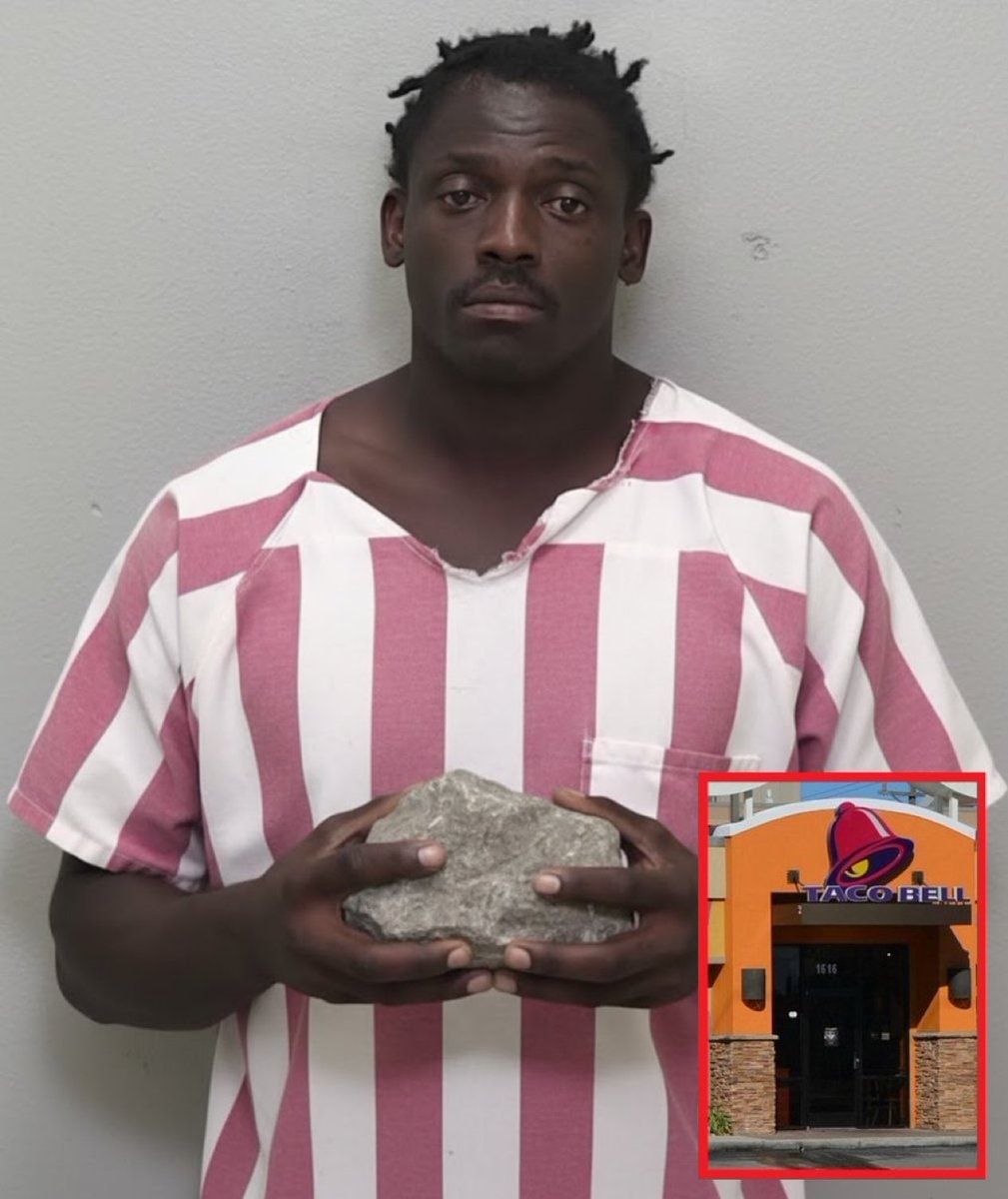 Rock used as weapon in attempted robbery