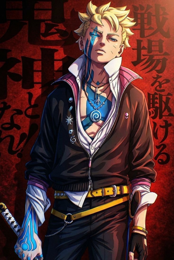 Boruto anime character design