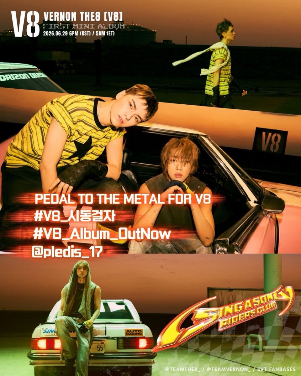 V8 FIRST MINI ALBUM 2026.06.29 🤍 V8 FIRST MINI ALBUM 2026.06.29 🤍