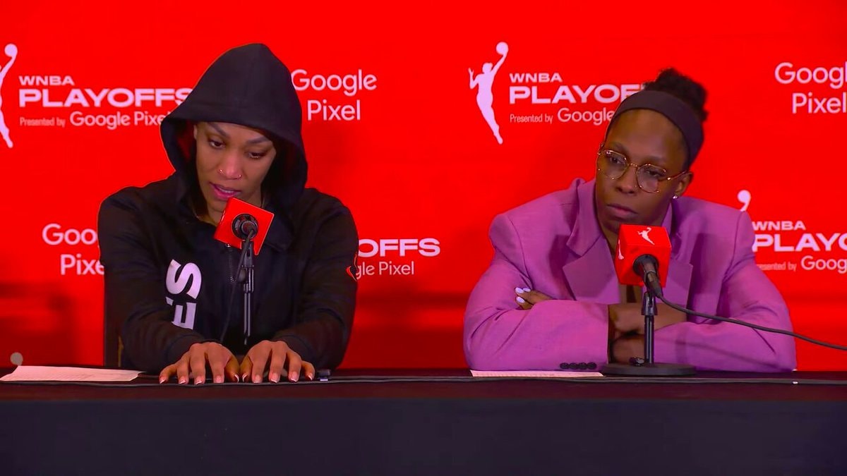 Chelsea Gray on A'ja Wilson MVP