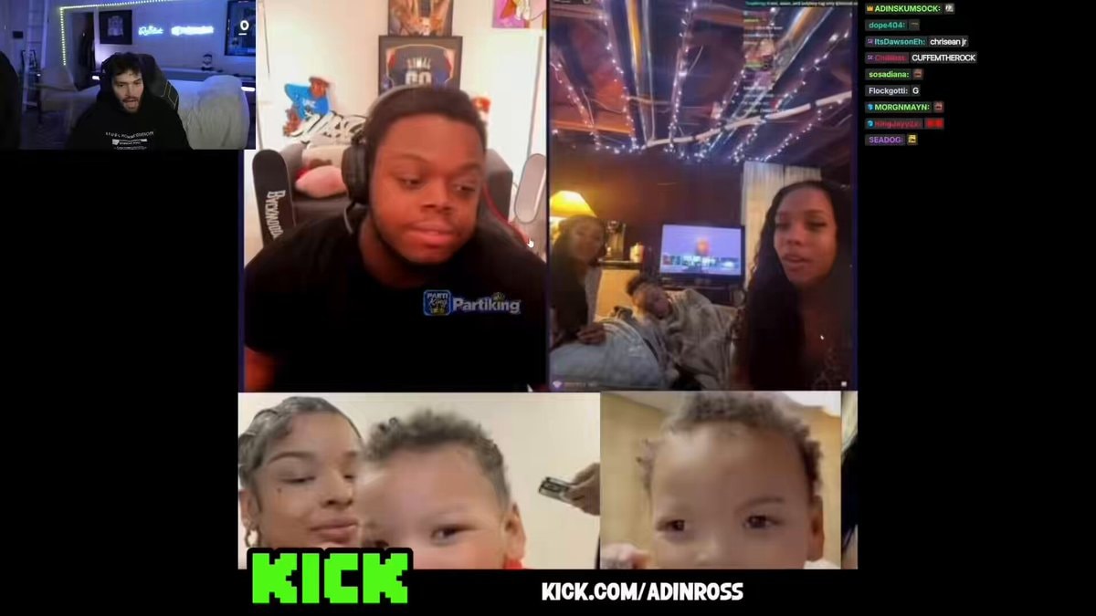 Adin Ross on Cuffem vs Chrisean Rock's kid Adin Ross on Cuffem vs Chrisean Rock's kid