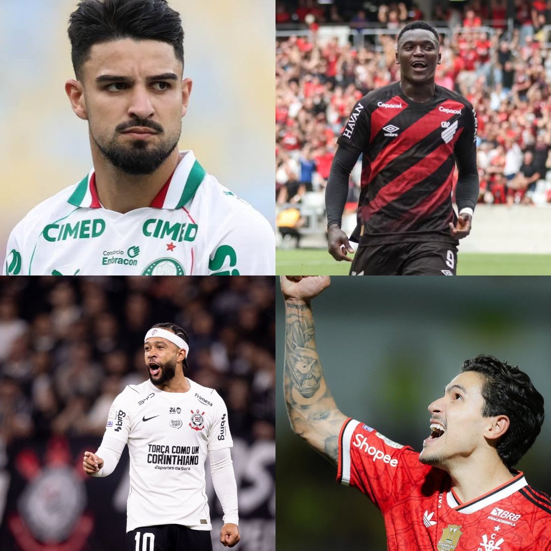 Flaco Lopez Kevin Viveros Memphis Depay Pedro Guilherme striker poll